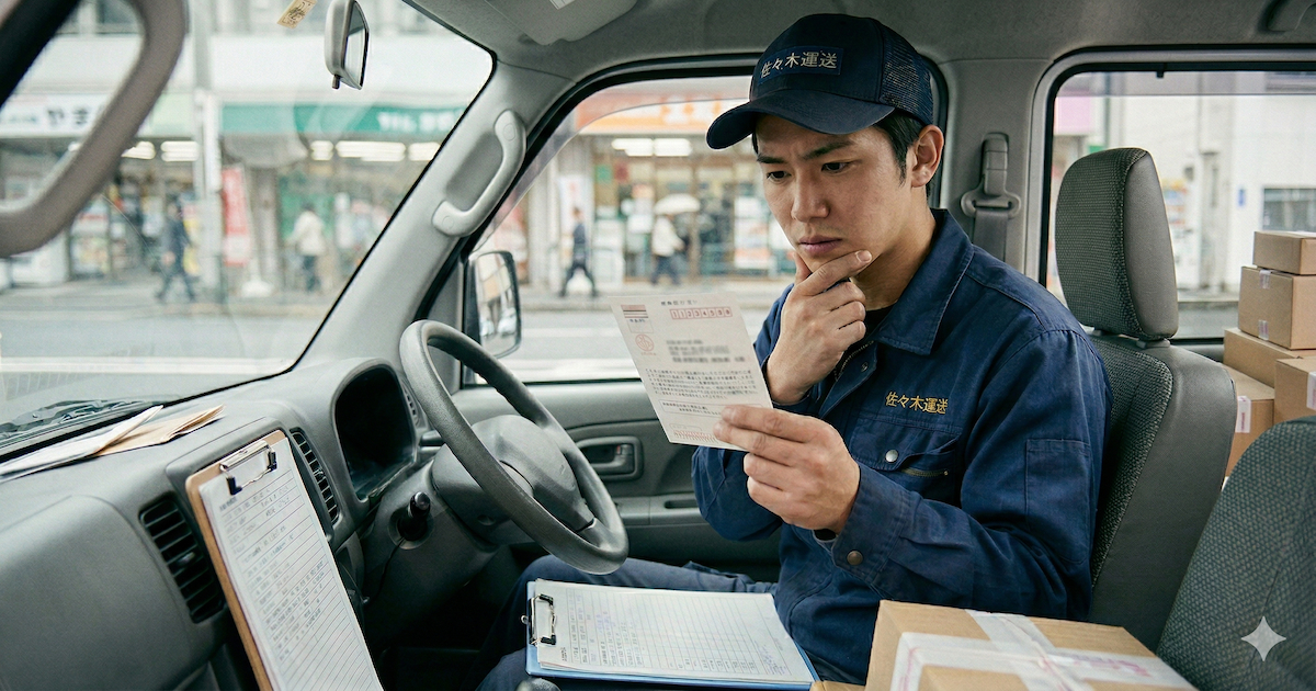 国交省から2通目のハガキが届いた方へ。2027年3月期限「貨物軽自動車安全管理者」選任に向けた準備の再確認